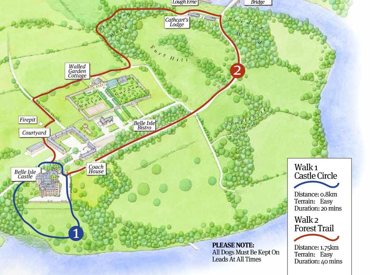 Belle Isle Castle And Cottages Enniskillen Luaran gambar